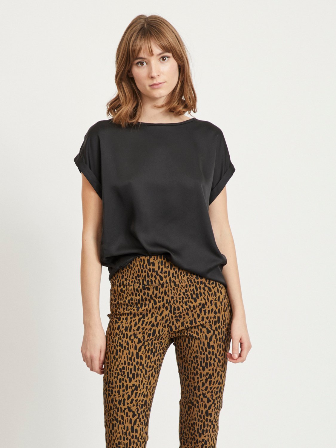 VIELLETTE T-shirts & Tops - black - VERO MODA & VILA Bergvik